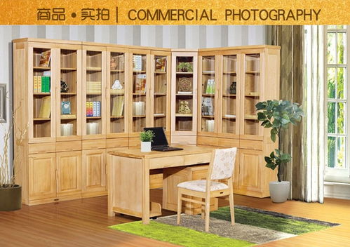 實木寫字臺 廠家直銷 大連華豐家具 簡約現代 書房家具 yb