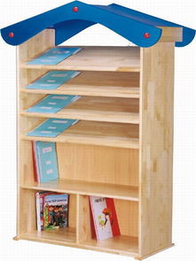 太陽幼教 幼兒園實木書架幼教用品 幼兒園實木書架高清圖片 高清大圖